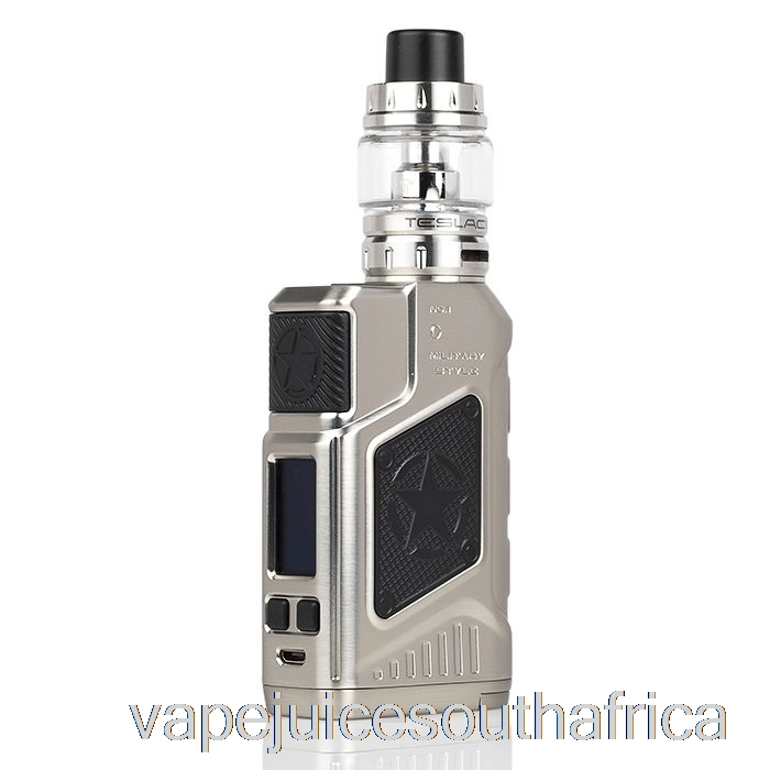 Vape Juice South Africa Teslacigs P226 220W Tc Starter Kit Silver